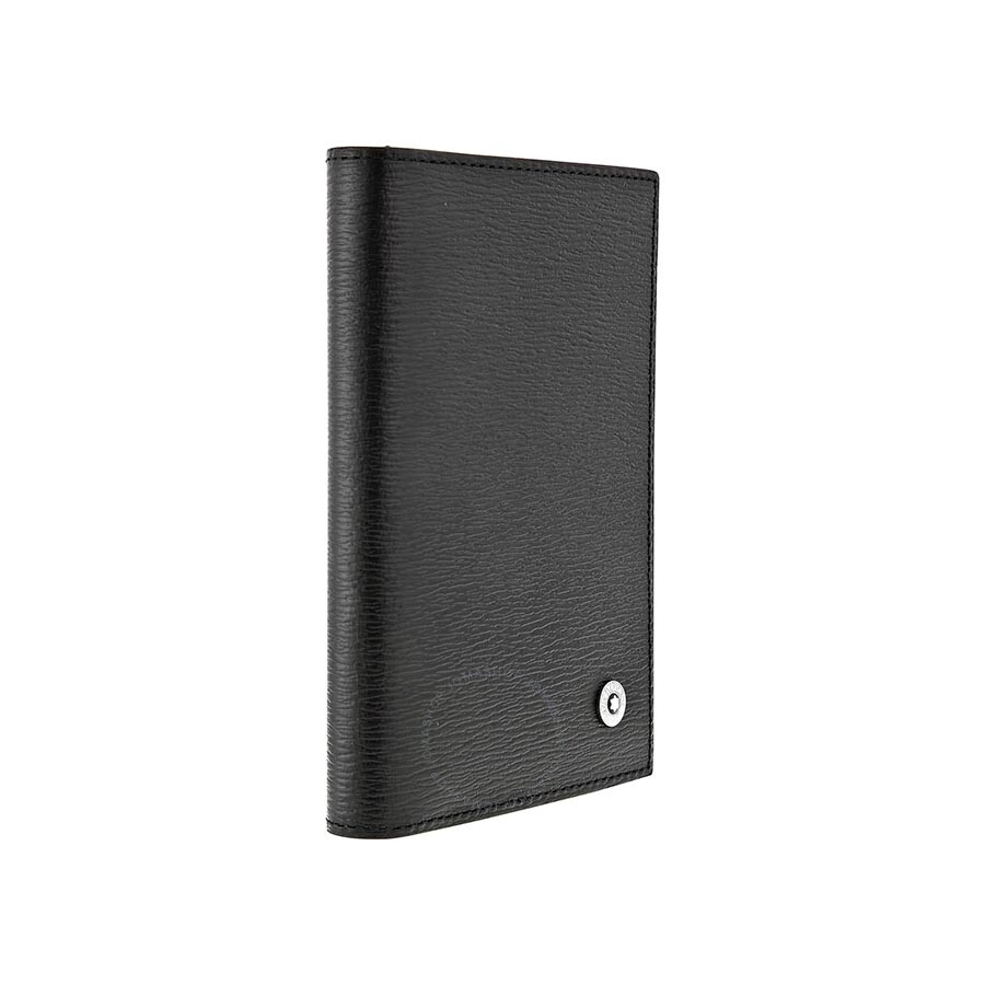 Montblanc Westside Black Leather Business Card Holder 38034 Montblanc Westside Black Leather Business Card Holder 38034