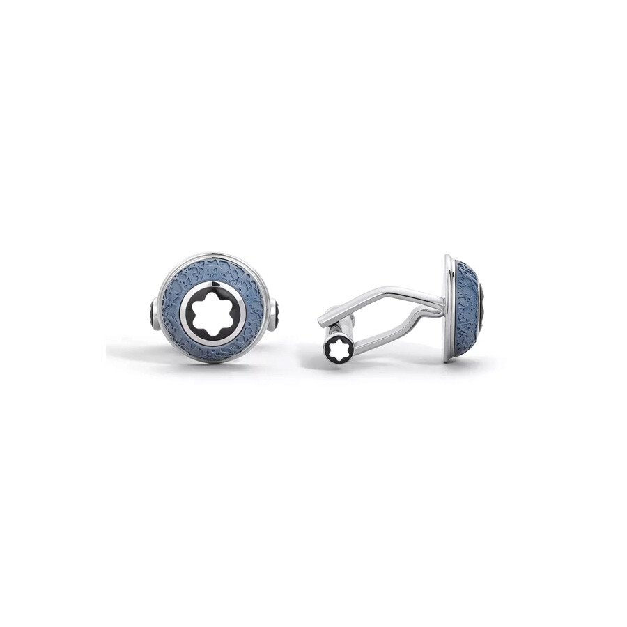 Montblanc Writers Edition Homage To Johann Wolfgang Von Goethe Cufflink In Blue