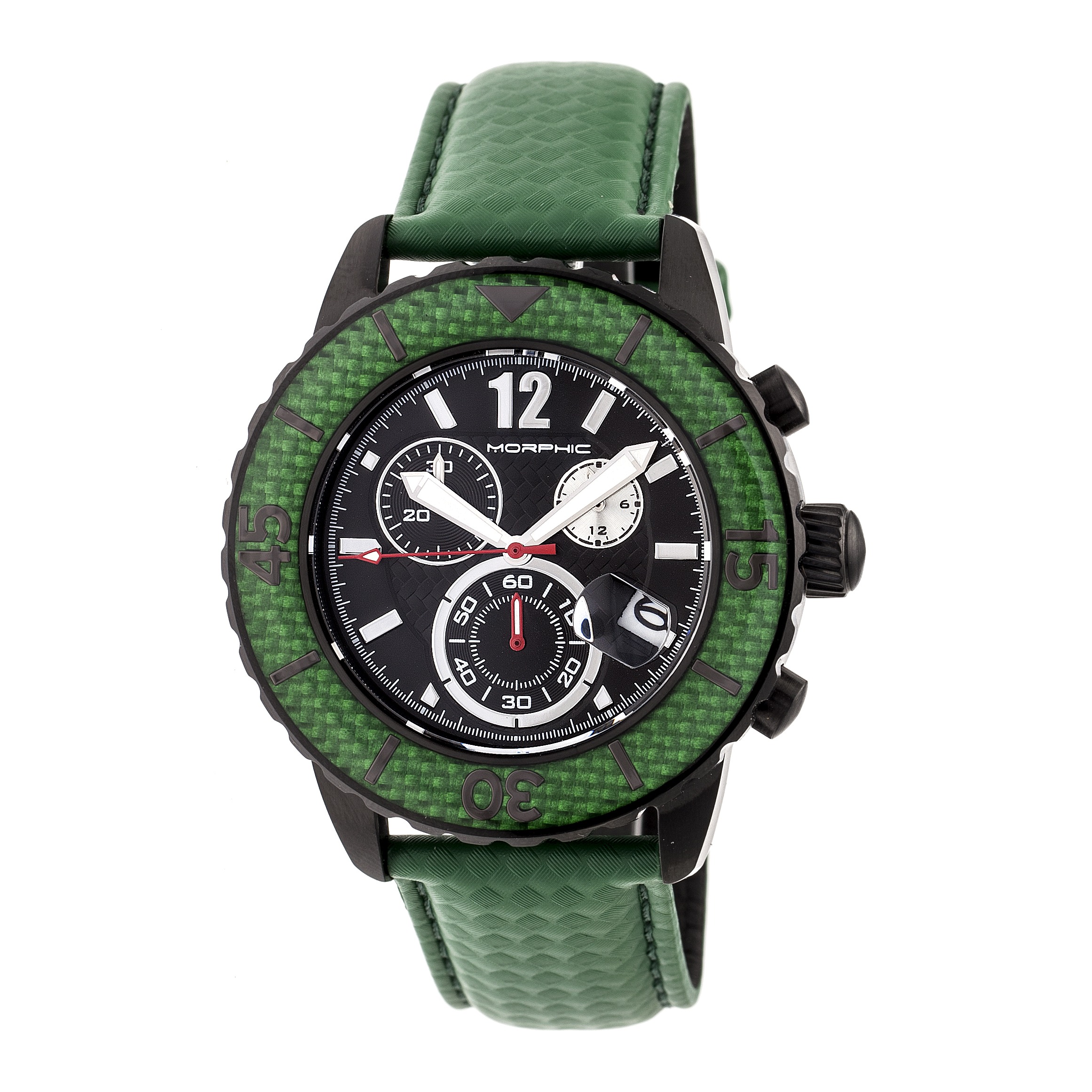 Morphic M51 Series Chronograph Black Dial Men's Watch 5105