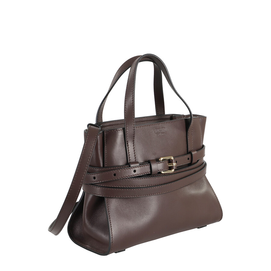 Moschino Borsa Nappa In Brown