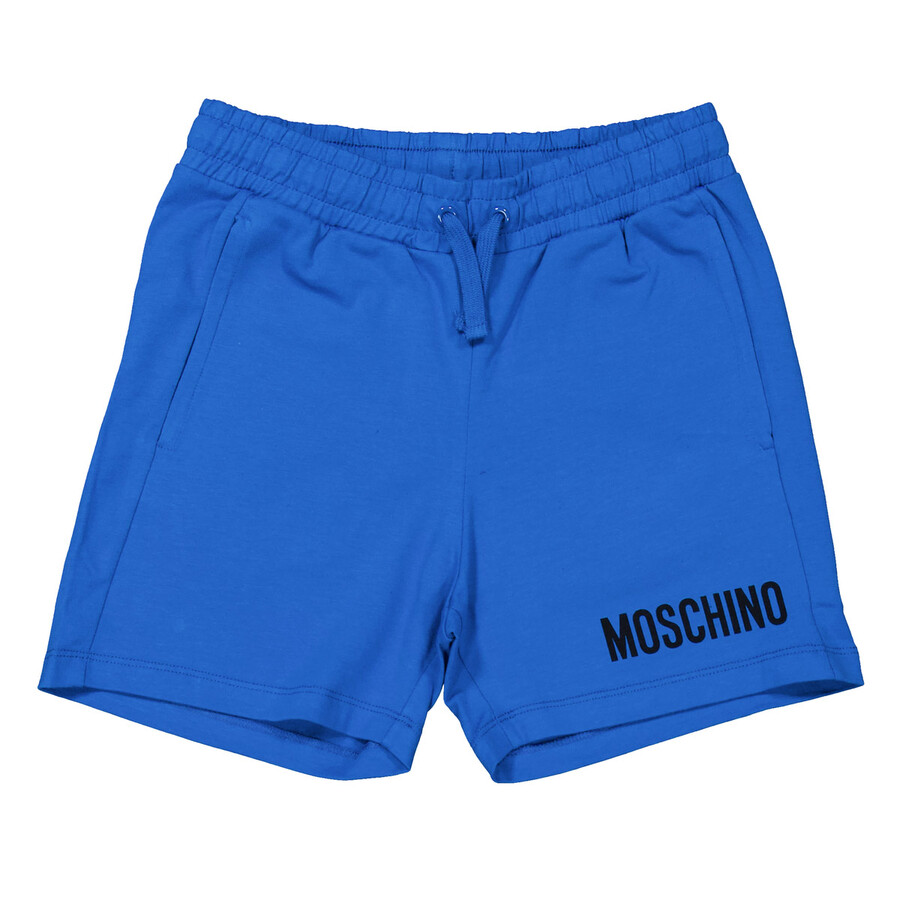 Boys Logo Print Drawstring Shorts