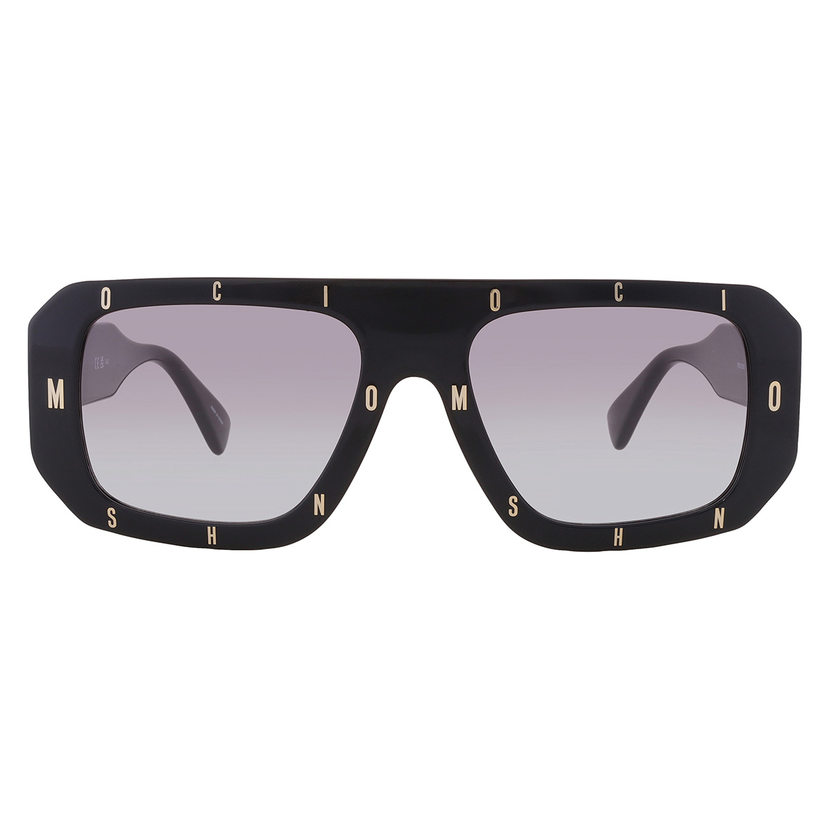 Mua Moschino Dark Grey Shaded Browline Ladies Sunglasses MOS129/S 0807