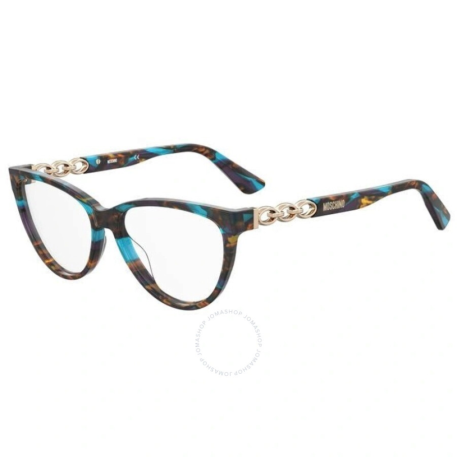 Mosa♡ New MOSCHINO MOS162/S 0MVUHA Grey Azure/Brown Gradient 54-22