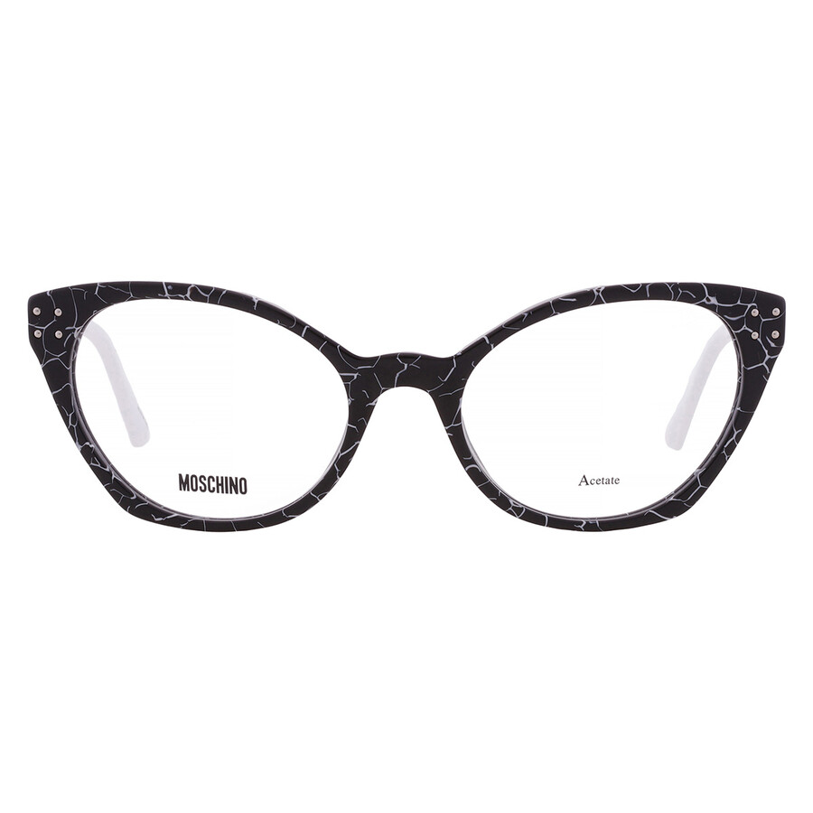 Moschino キャットアイフレムメカネ MOS603 807 Moschino Women's Cat Eye Sunglasses MOS036S-807 Black 51mm