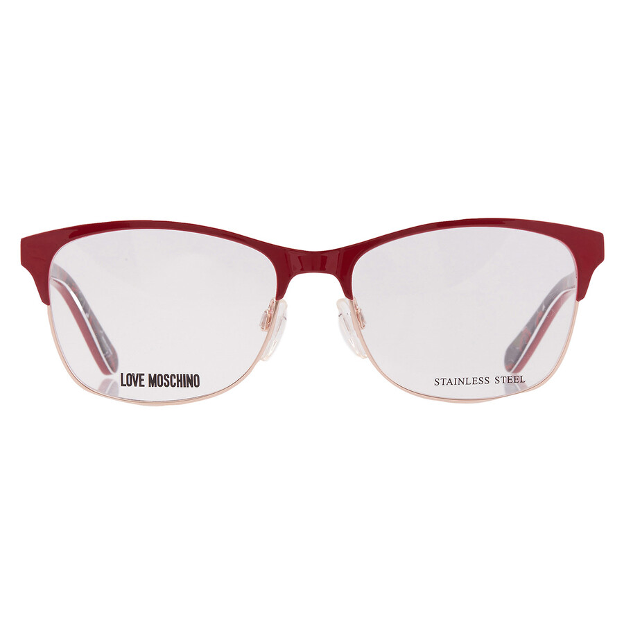 Moschino Demo Square Ladies Eyeglasses Mol526 0c9a 53