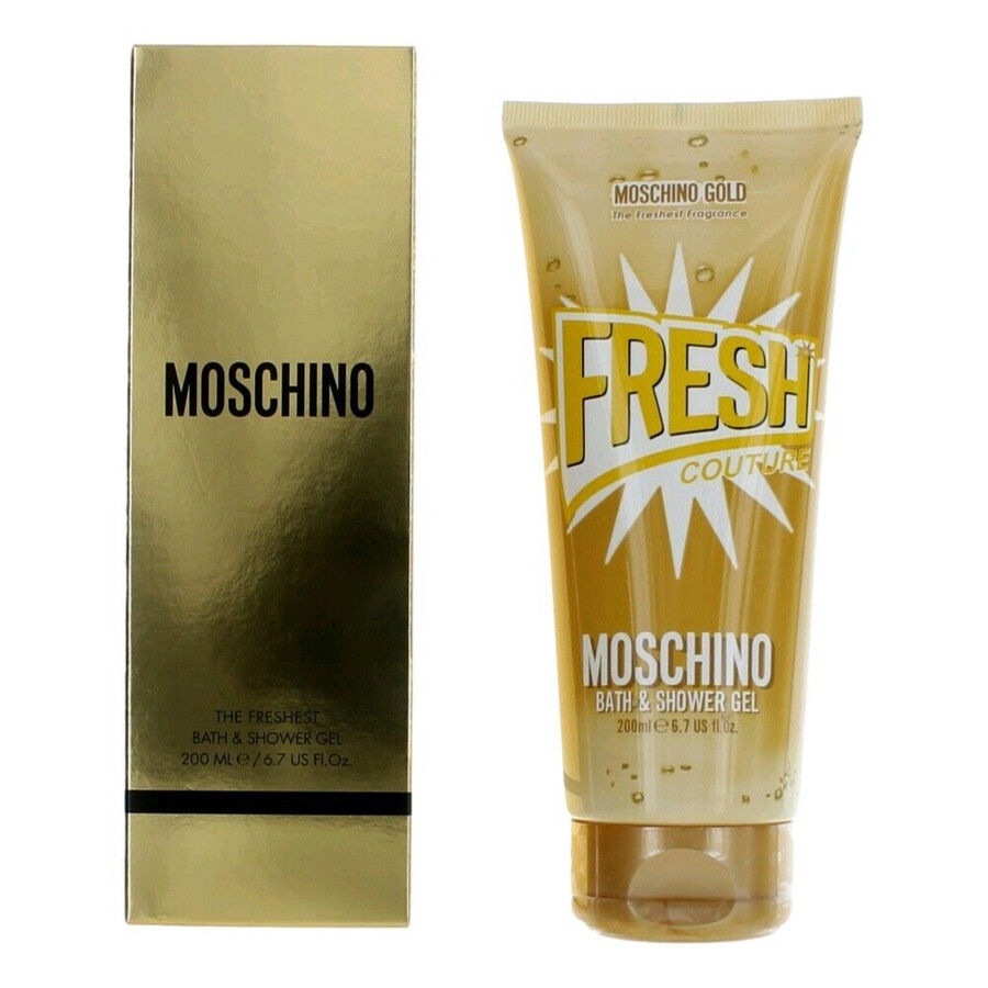 Moschino Fresh Couture Gold Gel 6.7 oz Fragrances 8011003838028