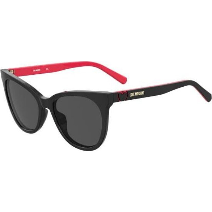 Moschino Grey Cat Eye Ladies Sunglasses MOL039/S 0807/IR 56