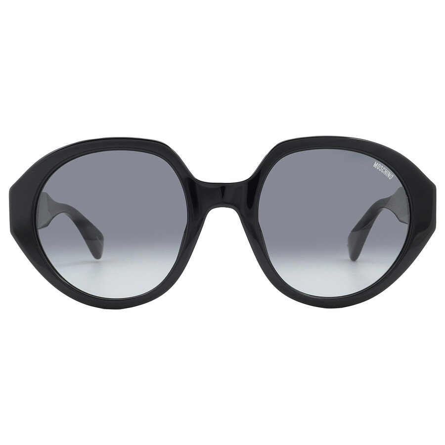 Moschino Grey Gradient Round Ladies Sunglasses Mos126/s 0807/9o 53