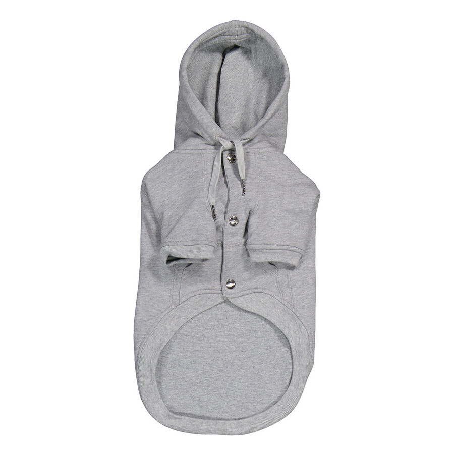 Shop Moschino Grey Pet Capsule Logo-print Dog Hoodie