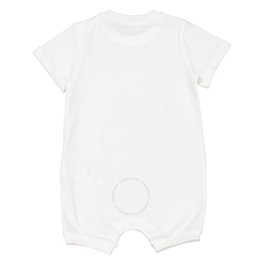 Moschino Infant Puzzle Bobble Onesie In White