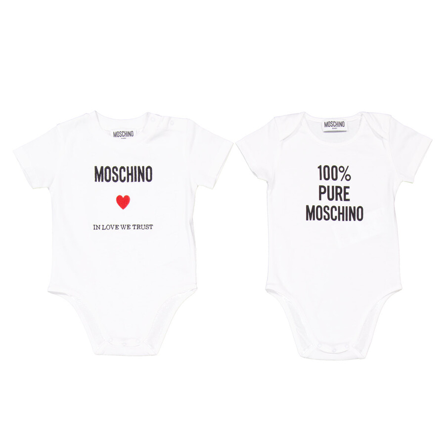 Kids Logo Embroidered Cotton One-Piece
