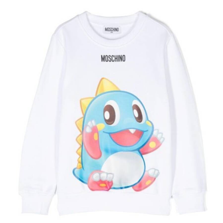 Kids Puzzle Bobble Print Sweatshirt
