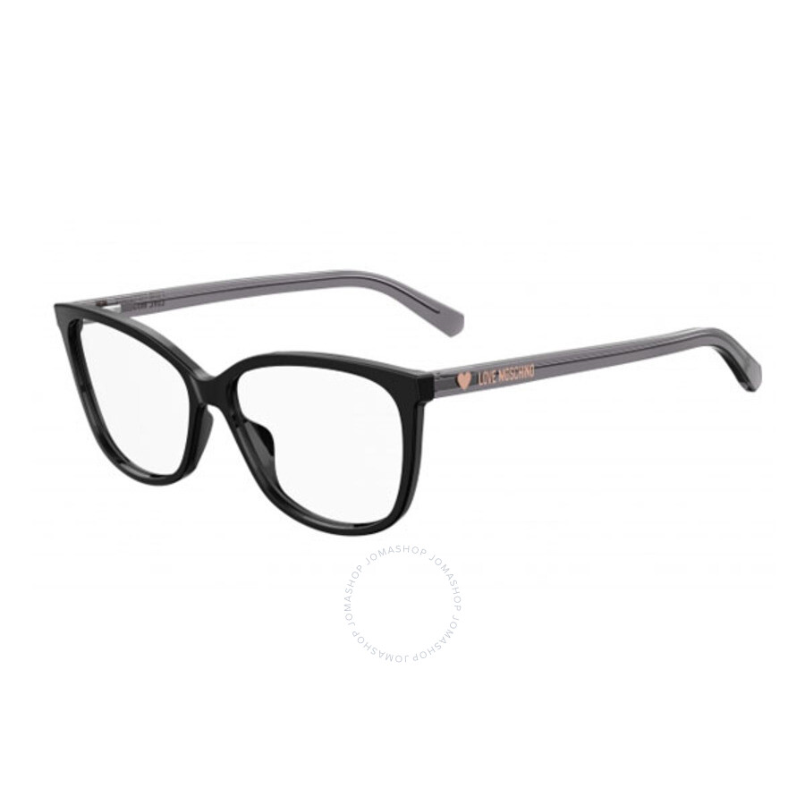 Moschino Demo Cat Eye Ladies Eyeglasses Mol546 0807 57 In Black