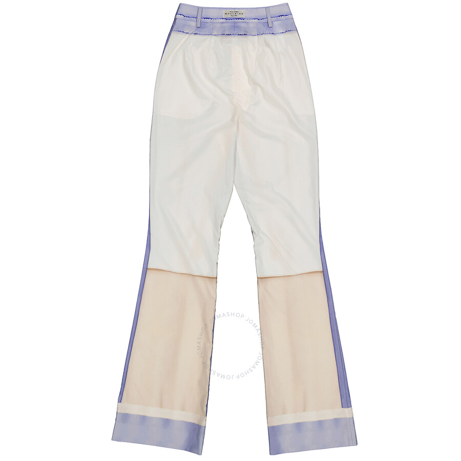 Moschino Ladies Multi-panel Design Trousers In N/a