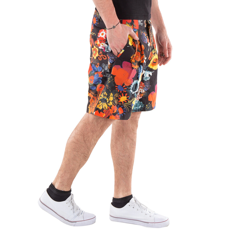Men's Multicolor Floral Shorts