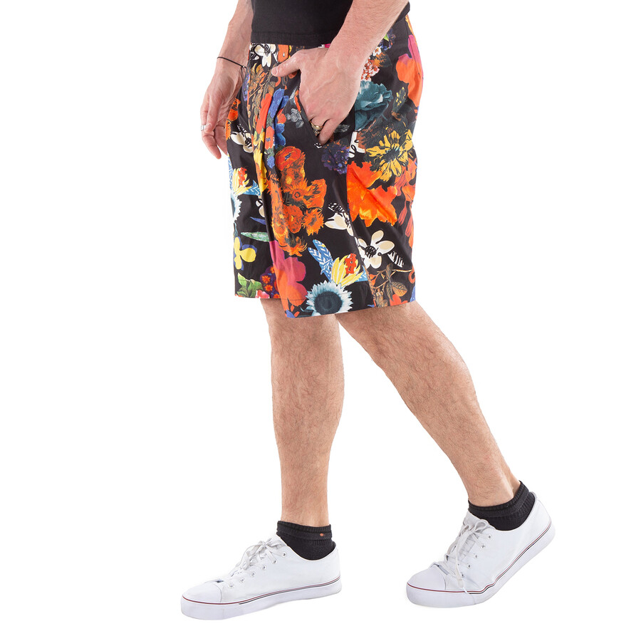 Men's Multicolor Floral Shorts