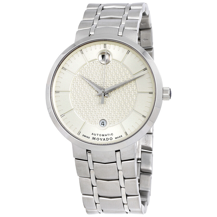 Movado 1881 Silver dial Automatic Men's Watch 0607039 1881 Movado