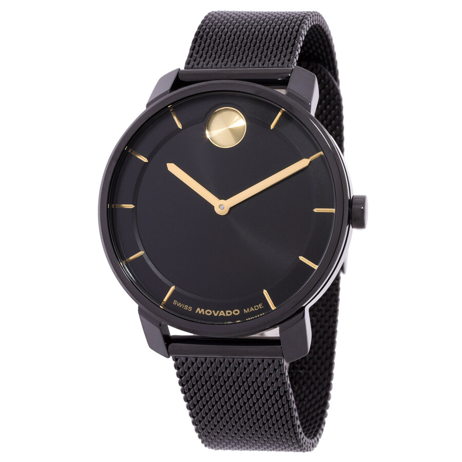 Movado Bold Access Quartz Black Dial Ladies Watch 3600923