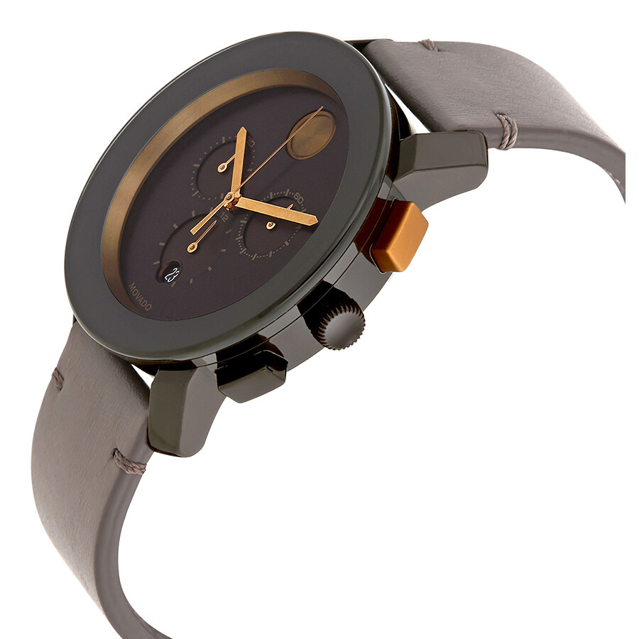 brown movado watch