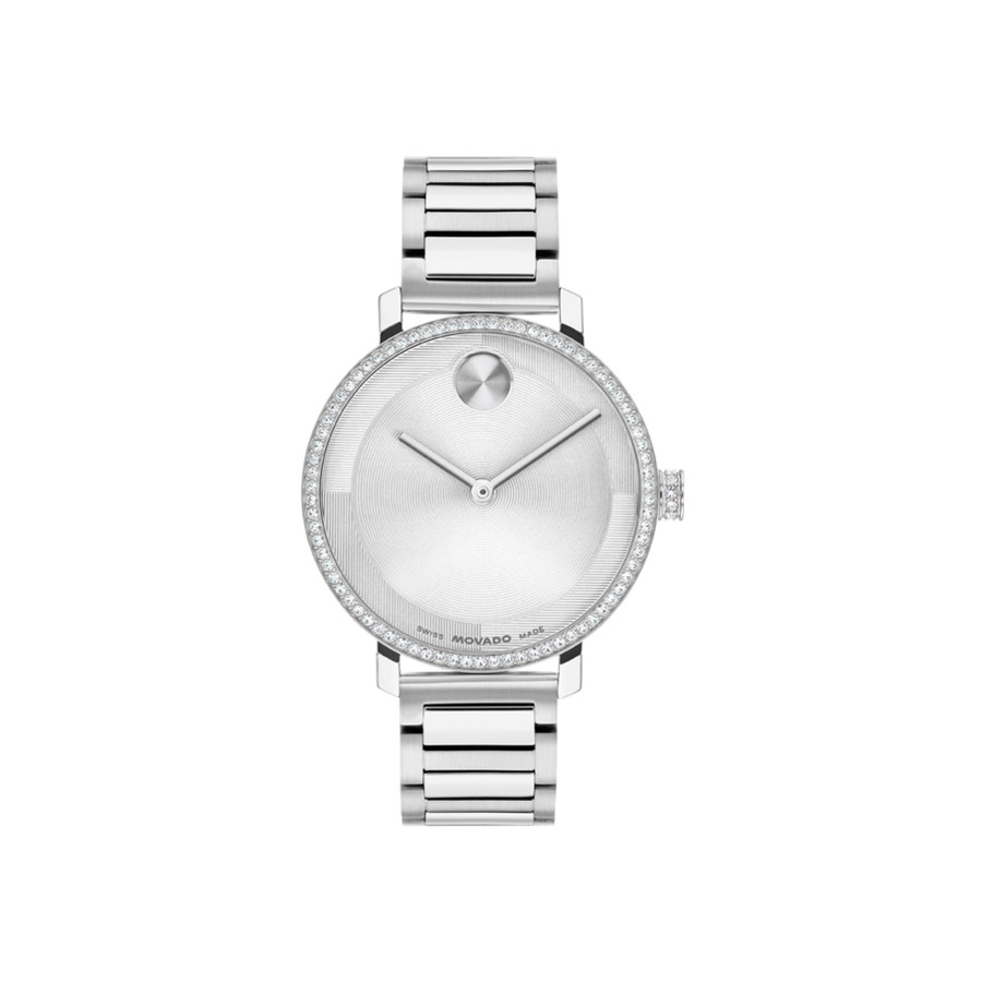 Movado Bold Evolution 2.0 Quartz White Dial Ladies Watch 3601277
