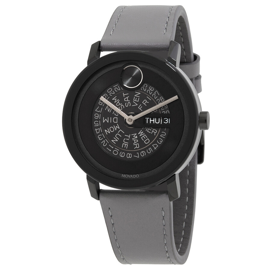 Movado Bold Evolution Quartz Black Dial Men's Watch 3600782 Watches