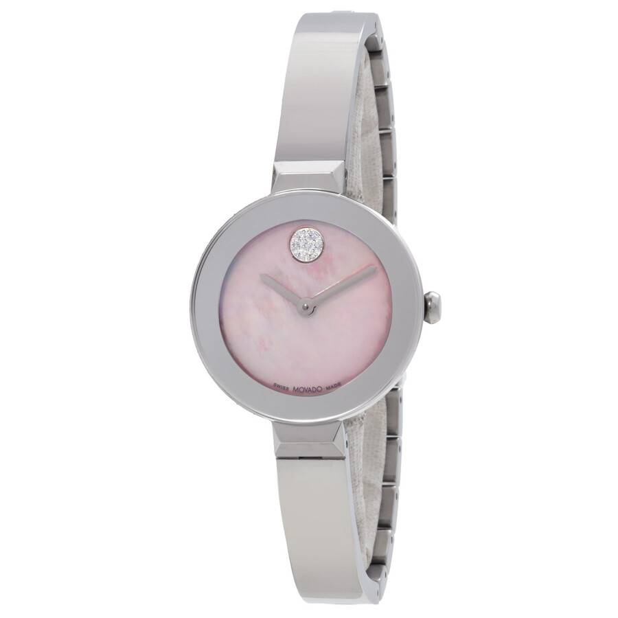 Movado Bold Mother of Pearl Dial Ladies Watch 3601178 885997548649