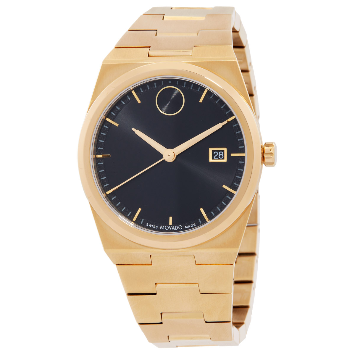 Movado BOLD Quest Quartz Black Dial Men's Watch 3601223 - Watches