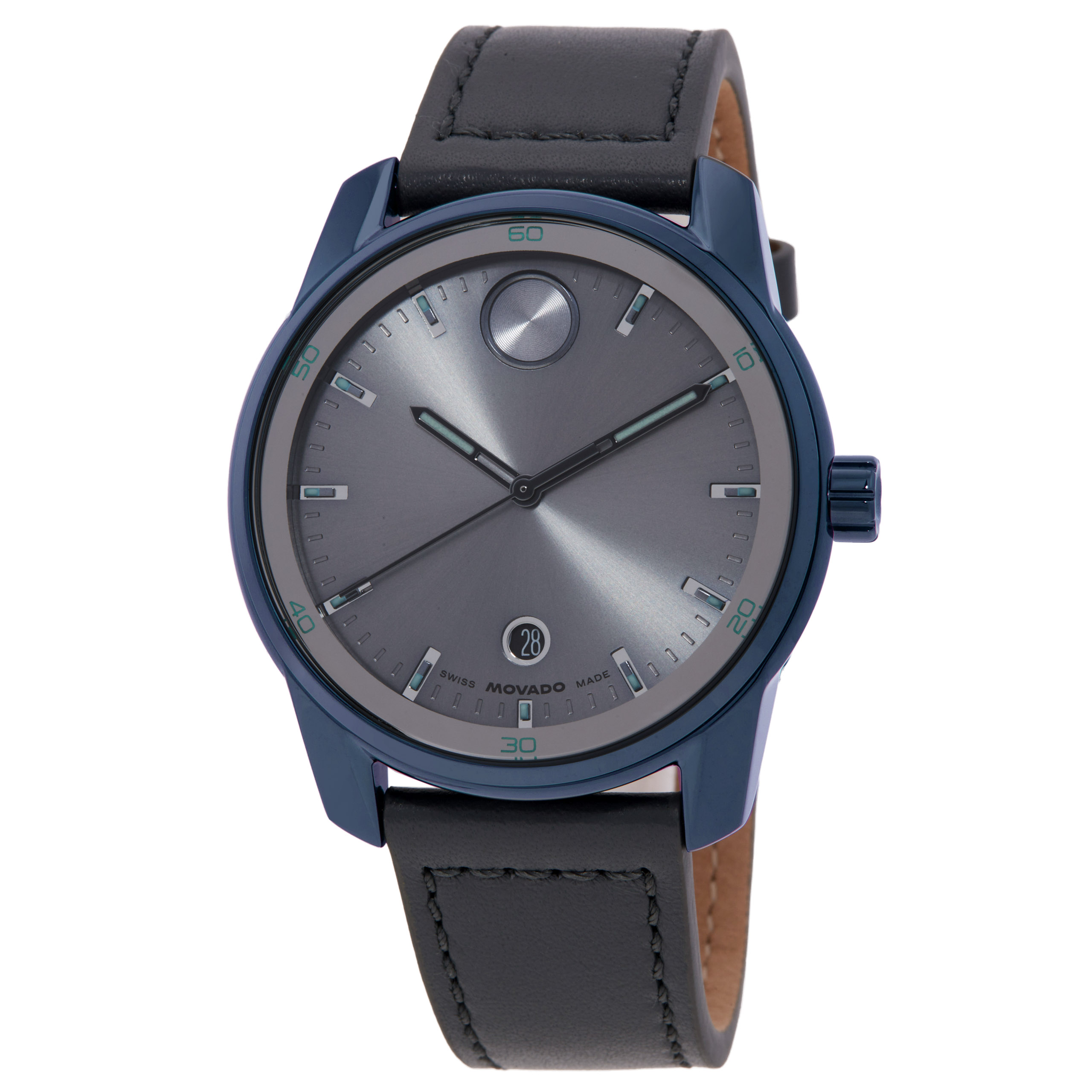 Movado Bold Verso Quartz Grey Dial Men's Watch 3601205