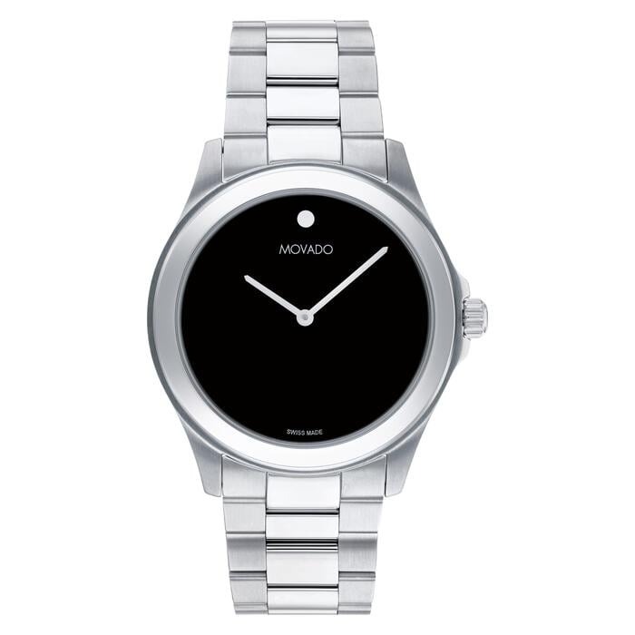 Movado Challenger Quartz Black Dial Men's Watch 0607717