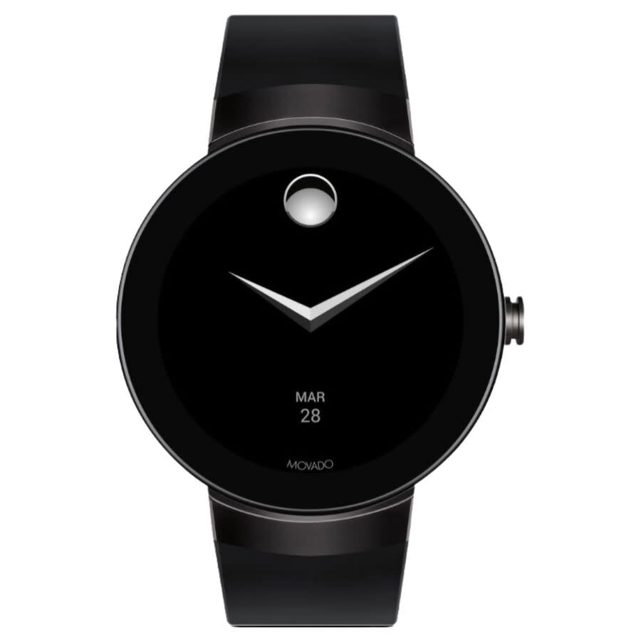 Movado Connect Black Dial Unisex Watch 3660018