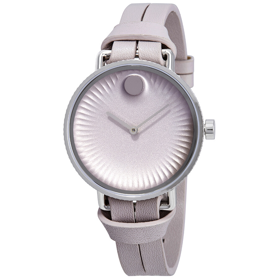 Movado Edge Pink Dial Ladies Watch 3680037 Watches, Edge