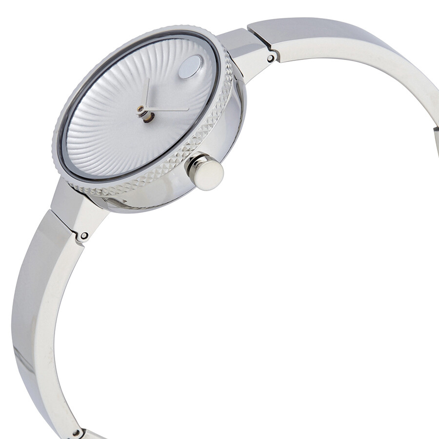 Movado Edge Silver Dial Stainless Steel Ladies Watch 3680020 Edge