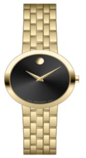 Movado Movado Museum Classic Quartz Black Dial Ladies Watch 0607847
