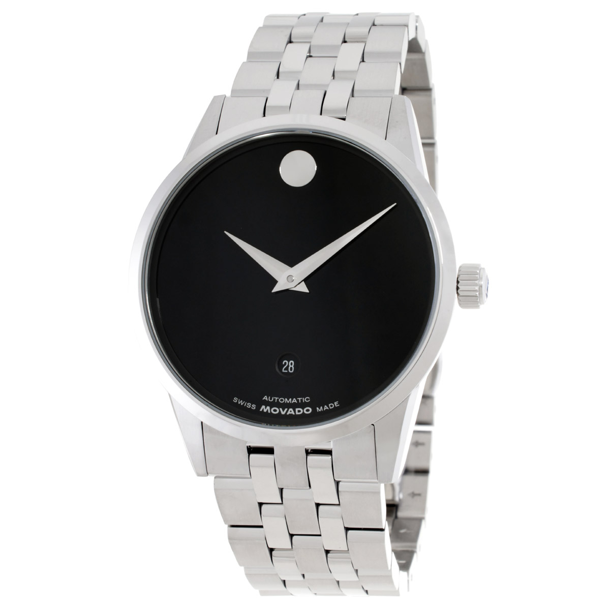 Movado Museum Automatic Black Dial Men's Watch 0608030