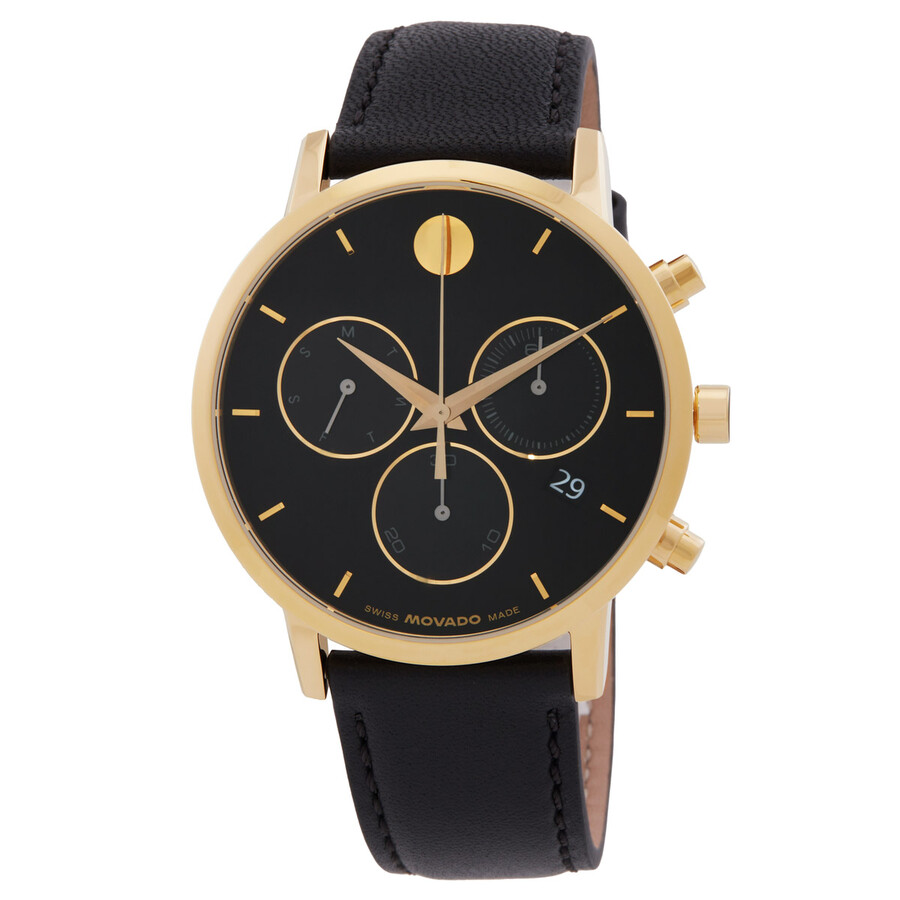 Movado Museum Classic Quartz Black Dial Men's Watch 0607779