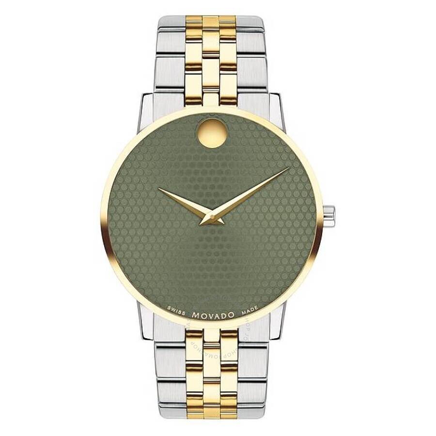 【2025】お歳暮・冬ギフト Dial Green Quartz Classic Museum Movado Men's 0607849 Watch テープ・マスキングテープ