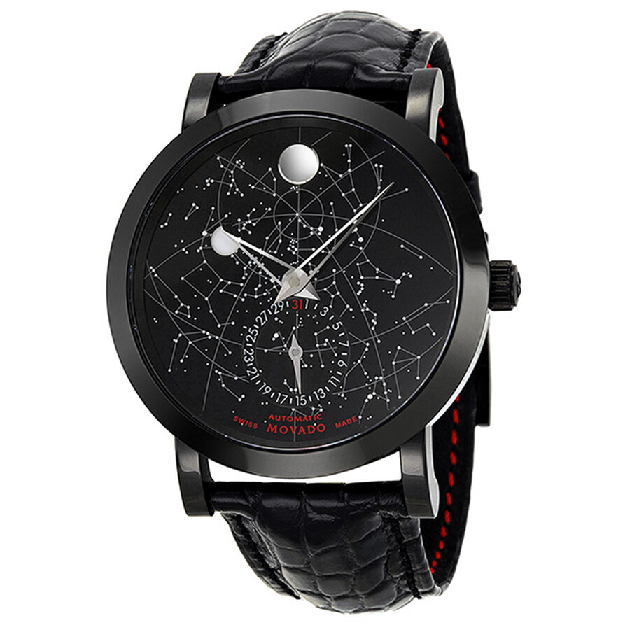 Movado Red Label Skymap Automatic Men's Watch 0606563 885997026994