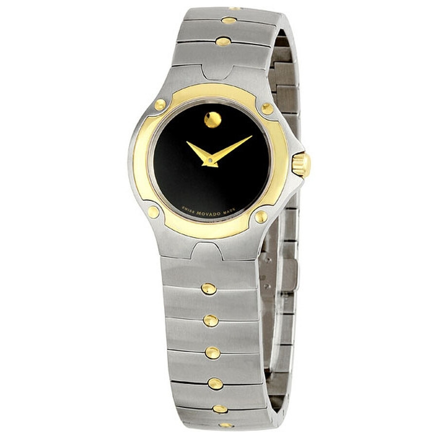 Movado SE Sports Edition Quartz Black Dial Ladies Watch 0604485