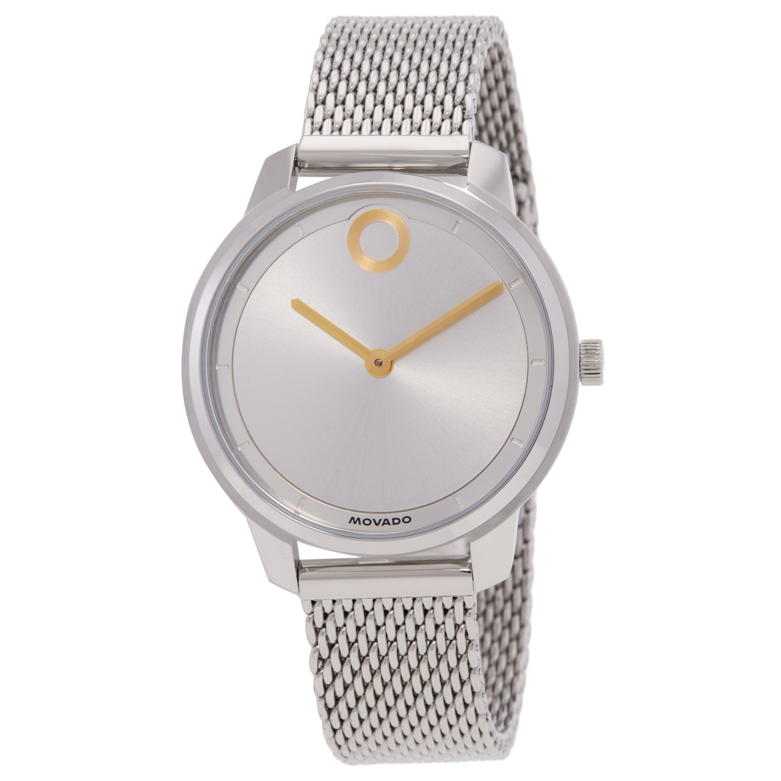 Movado Trend Element Silver Museum Dial Quartz Ladies Watch 3600981