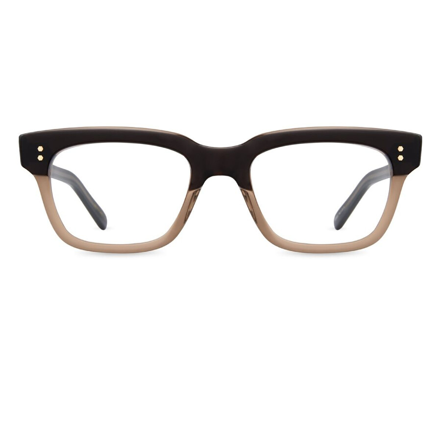 Mr Leight Mr. Leight Ashe C Demo Square Men's Eyeglasses Ml1018 Bktr-atg 49