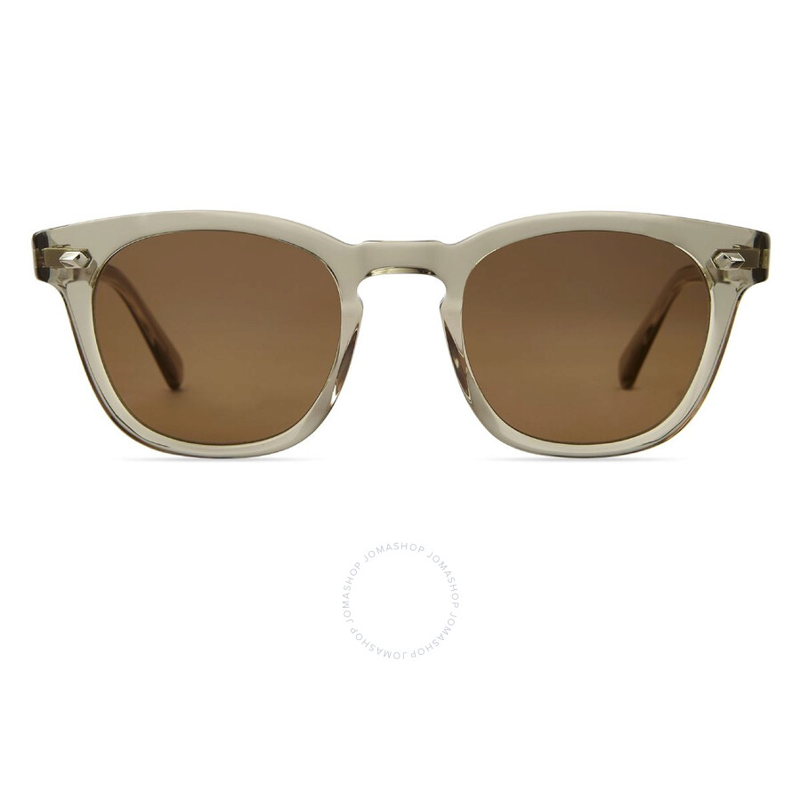 Mr Leight Mr. Leight Hanalei S Kona Brown Oval Sunglasses Ml2022 Oi-wg/konbrn 45