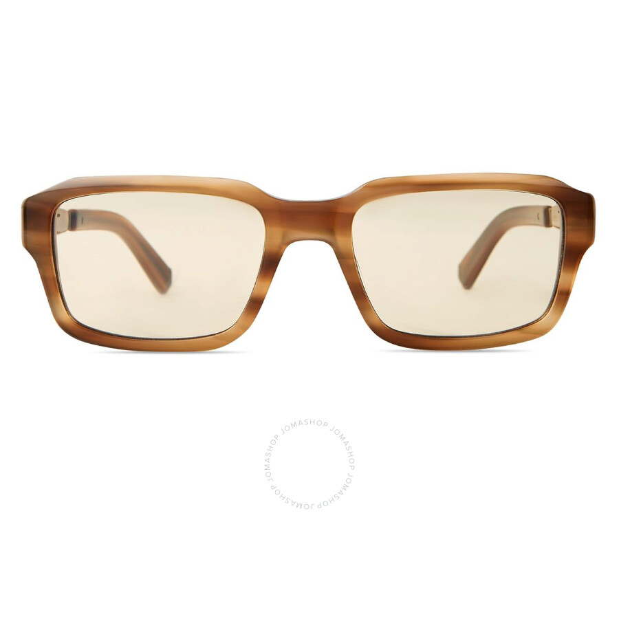 Mr Leight Mr. Leight Kane C Demo Beige Rectangular Men's Eyeglasses Ml1036 Maca-atg-dem Bge 51