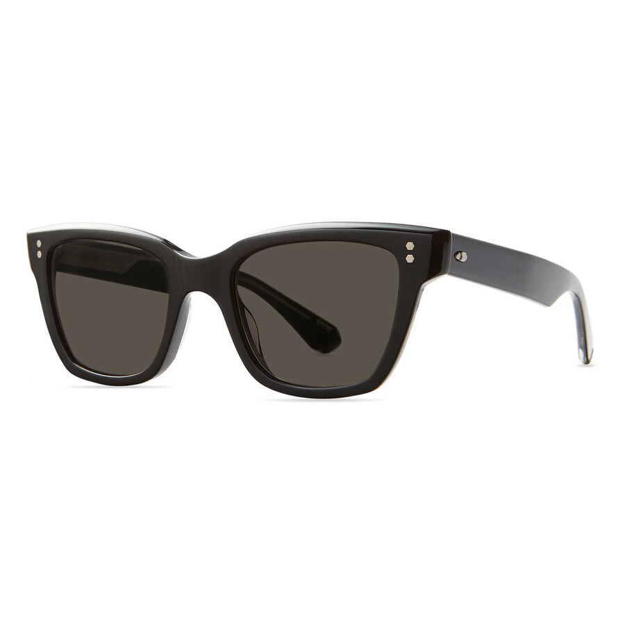 Mr Leight Mr. Leight Lola S Lava Cat Eye Ladies Sunglasses Ml2046-51-bk-plt/lava In Black