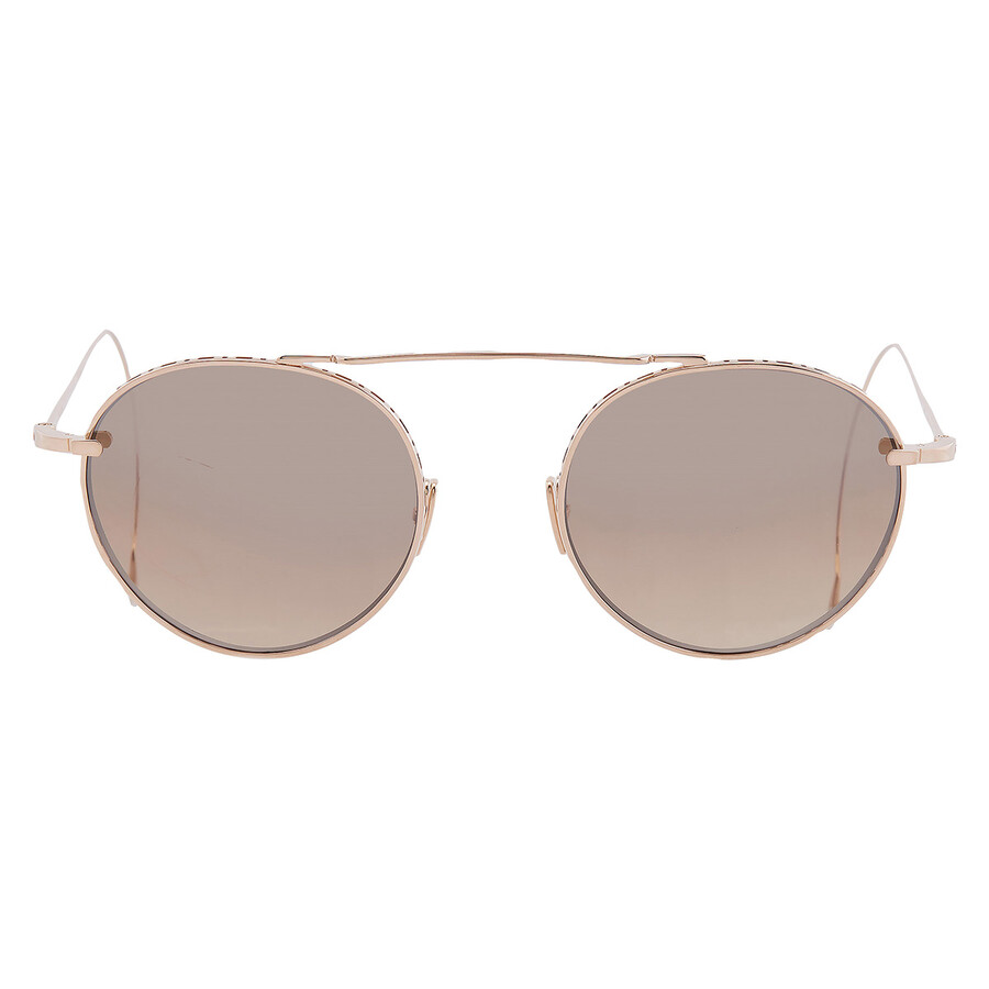 Mr. Leight REI S Smokey Round Sunglasses ML4007 12KWG/SMKY 49