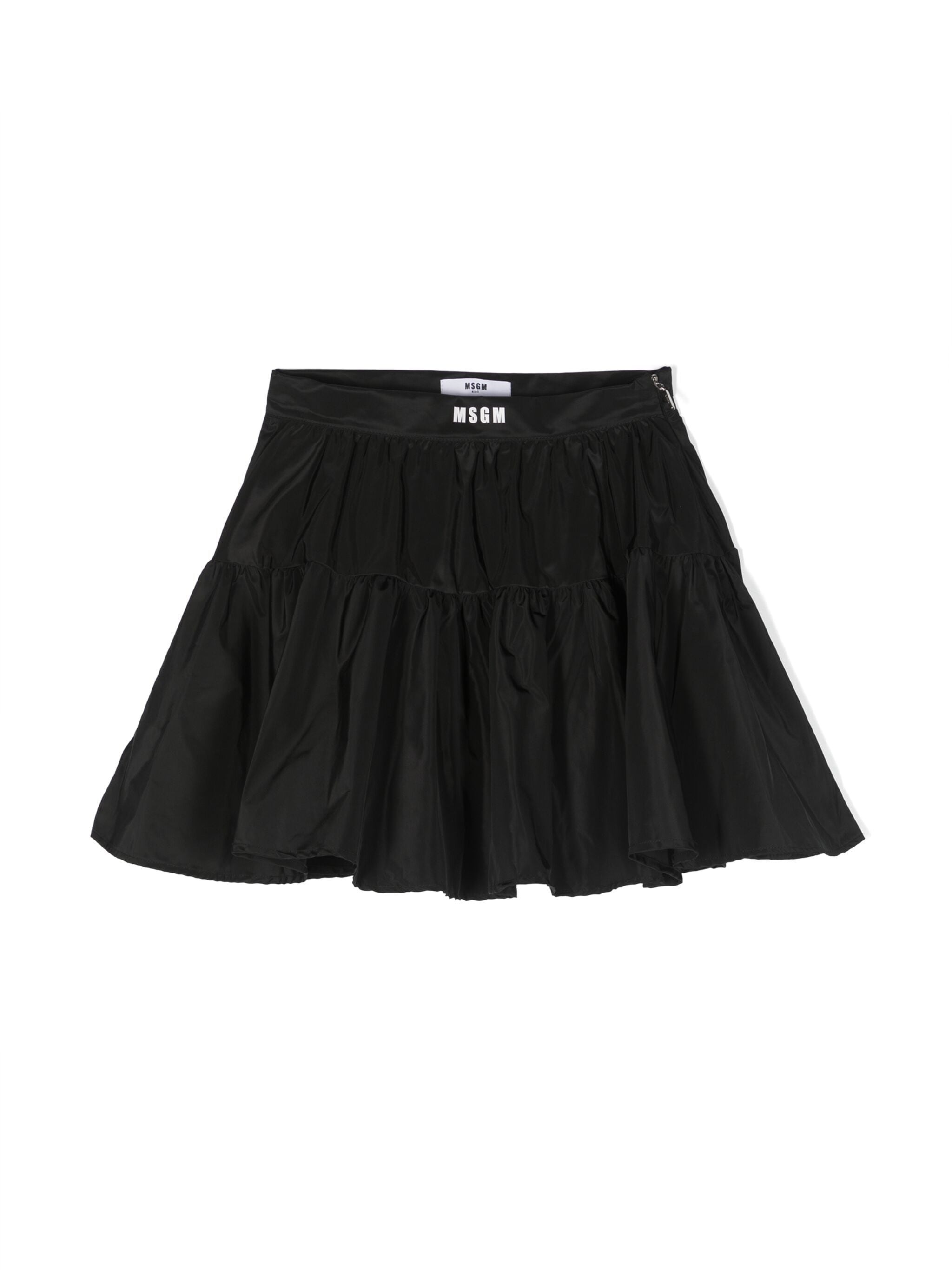 Msgm Kids Skirt Beige