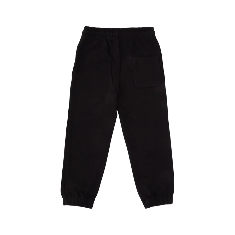 Msgm Cotton Sweatpants In Black