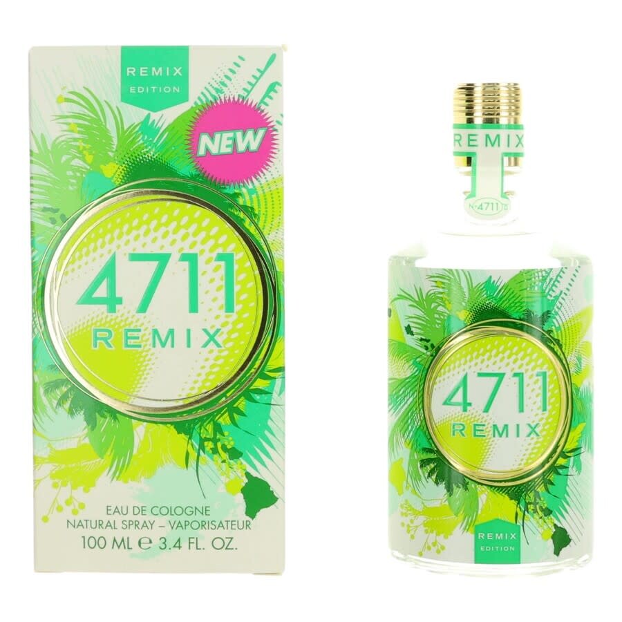 Muelhens Unisex 4711 Remix Green Oasis Edc Spray 3.4 oz Fragrances 4011700749232