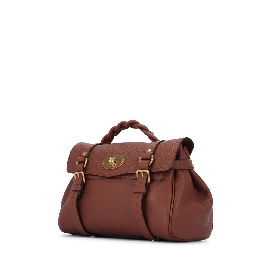 Mulberry Alexa Heavy Grain In Brown