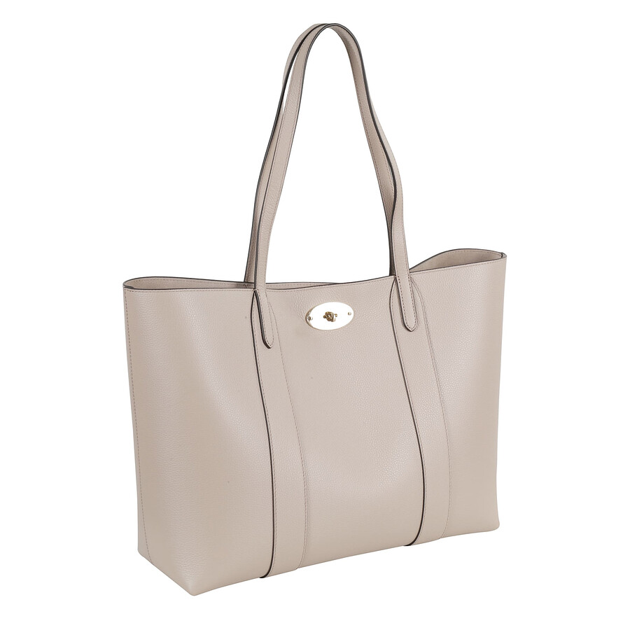 Mulberry Bayswater Tote Small Classic Grain In Neutral