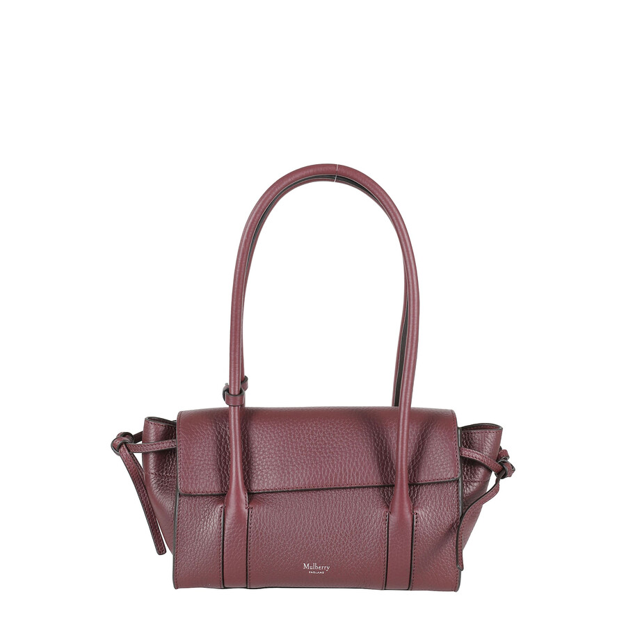 Mulberry Mini Soft Bayswater Heavy Grain In Multi
